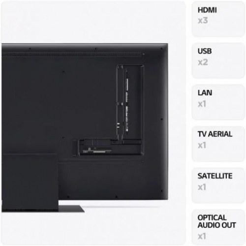 Televisor LG UHD 55UR91006LA 55/ Ultra HD 4K/ Smart TV/ WiFi