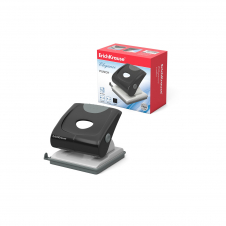 ErichKrause Elegance perforador de papel 30 hojas Negro