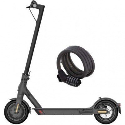 Patinete Eléctrico Xiaomi Mi Electric Scooter Essential/ Motor 500W/ Ruedas 8.5/ 20km/h Hasta 100kg/ Negro/ Incluye Candado