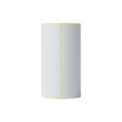 BROTHER Caja de 20 rollos de etiquetas termicas blancas - Cada rollo contiene 85 etiquetas de 102mm
