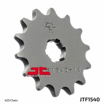 Piñon de acero JT 1540 14 dientes JTF1540.14