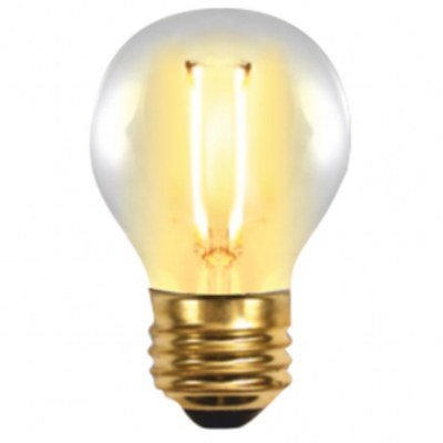 Bombilla led silver electronic filamento edison esferica 2w=25w - e27 - 2.200k - 320º - 150 lm - luz extra calida - a+