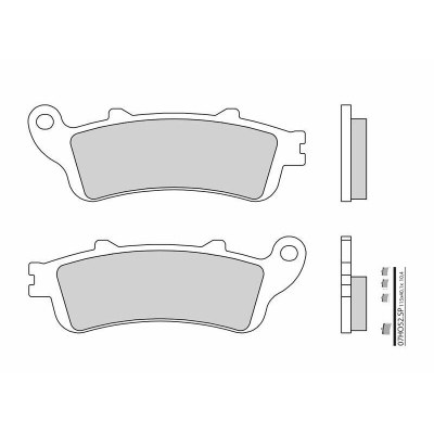 Pastillas de freno sinterizadas Brembo 07HO52SP 07HO52SP