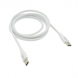 Iggual Cable USB-C/USB-C 100 cm blanco Q3.0 3A
