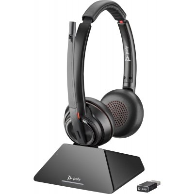 Auriculares Savi 8220 UC con certificación Microsoft Teams DECT 1880-1900 MHz USB-A