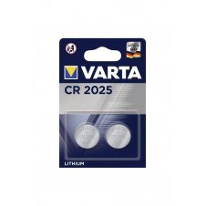 Varta blister 2 pilas boton CR2025 litio 3v