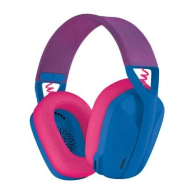 Auriculares Gaming con Micrófono Logitech G435/ Bluetooth/ Azul y Frambuesa