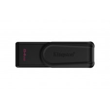 Kingston Technology DataTraveler Exodia S 64GB Portable USB 3.2 Gen 1 (Black/Black)