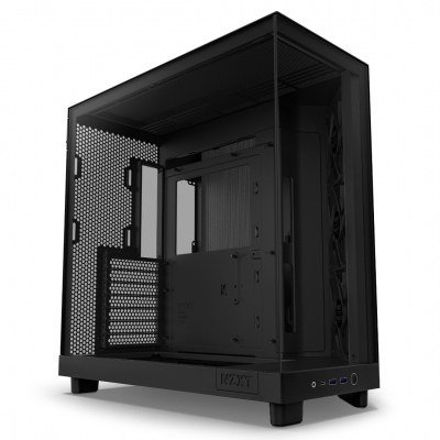 Caja Atx NZXT H6 Flow Negro
