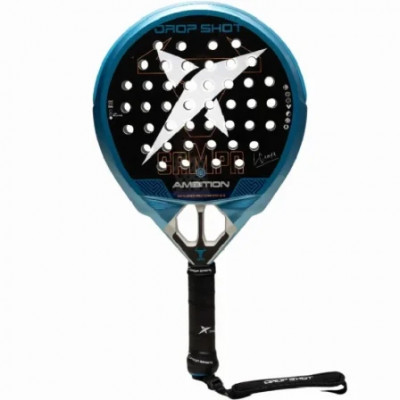 Pala de Pádel Drop Shot Explorer Pro Confort 2.0 2026 (Lucas Campagnolo)/ Azul y Negro