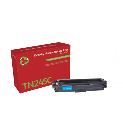 Everyday Tóner Everyday™ Cian remanufacturado de Xerox es compatible con Brother TN245C, Capacidad alta