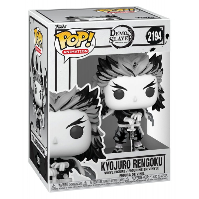 Funko pop animation demon slayer rengoku (sumi - ink)