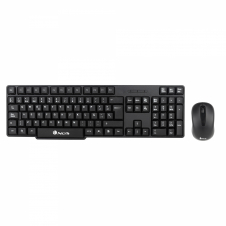 NGS EUPHORIA KIT teclado RF inalámbrico QWERTY Inglés Negro