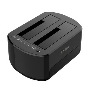 Aisens - Estacion De Docking De Doble Bahia Asds-D03B Sata 2.5/3.5 A U