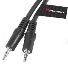 Cable de audio mini jack 3.5 mm m - m estéreo de 3 m