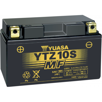 Baterías sin mantenimiento AGM de alto rendimiento YUASA YTZ10S(WC)