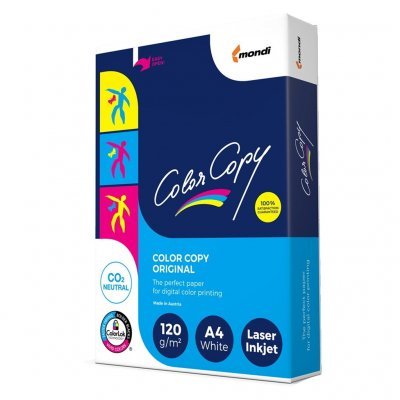 Papel Color Copy Brilhante A4 250 Fls 120 Grs