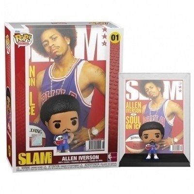 Funko pop magazine covers deportes nba slam allen iverson 59349