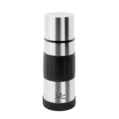 MOD. 836 termo 0,5 L Negro, Acero inoxidable
