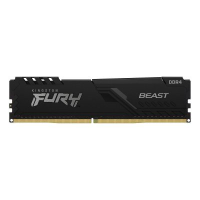 Memoria ram ddr4 4gb kingston - 2666mhz - pc4 21300 - fury beast negro - cl16