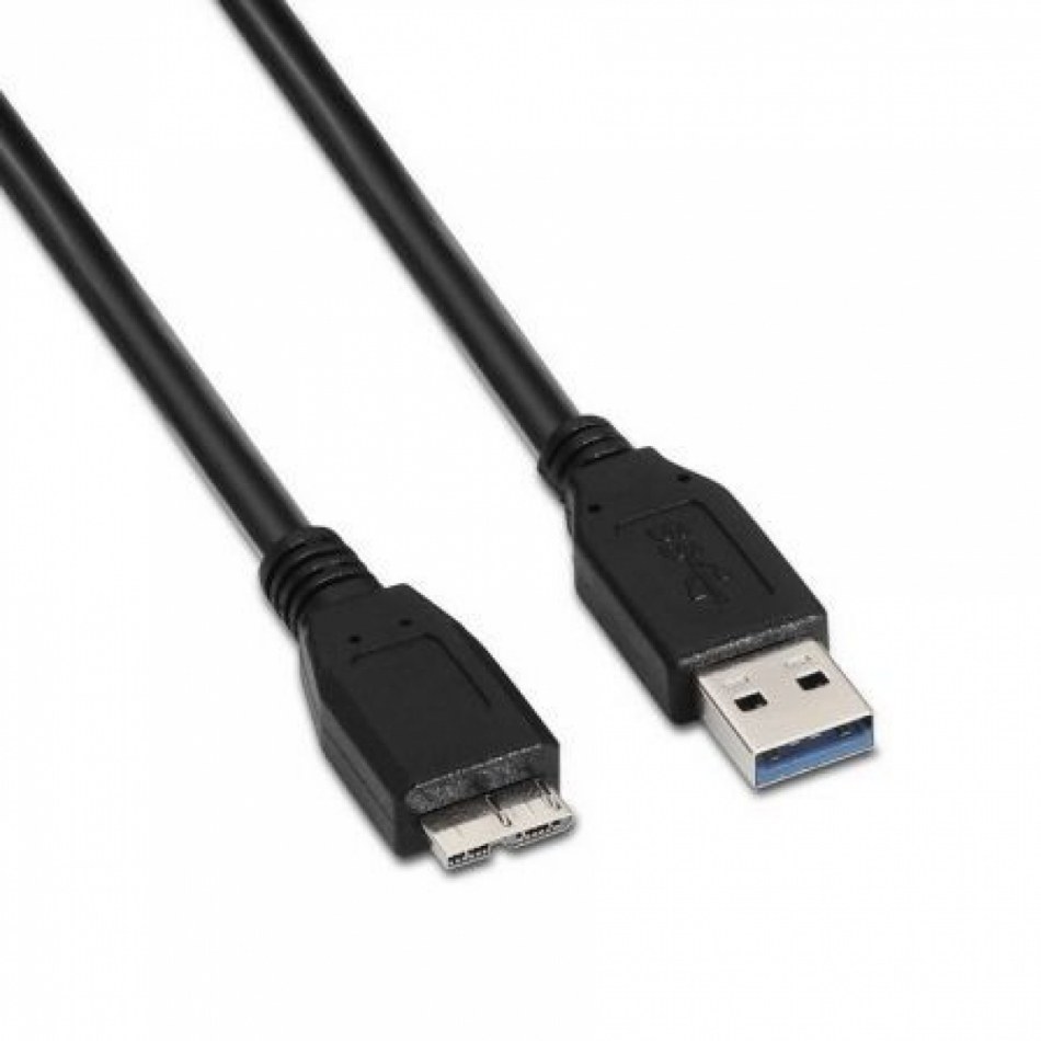 Aisens Cable Usb 3.0 Tipo A/M-Micro B/M Negro 2M