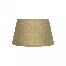 Pantalla Salma E27 Natural 35dx25dx20h Conica Abierta