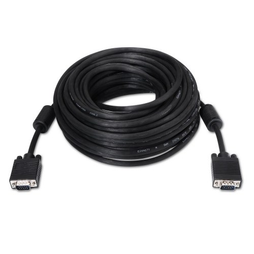 Aisens Cable Svga Con Ferrita Hdb15/M-Hdb15/M Negro 10M