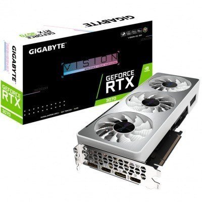 TARJETA GRAFICA GIGABYTE RTX 3070 VISION OC 8GB LHR