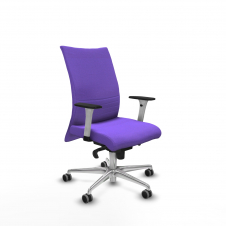 Piqueras y Crespo Albacete confidente sincro bali lila brazos 1D blancos base aluminio ruedas 65mm engomadas