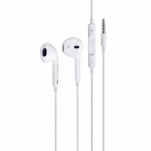 Auriculares Dcu JACK 3,5MM STEREO blanco