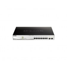 D-Link DGS-1210-10MP Gestionado L2 Gigabit Ethernet (10/100/1000) Energía sobre Ethernet (PoE) Negro, Gris