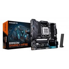 GIGABYTE B850M GAMING X WIFI6E Placa Base - Procesadores AMD Ryzen Serie 9000, VRM Digital 10+2+2 fases, hasta 8200MHz DDR5 (OC), 1xPCIe 5.0 + 1xPCIe