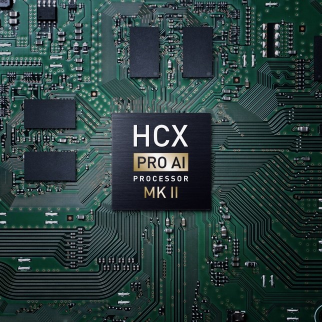 Procesador HCX Pro MK II con inteligencia artificial