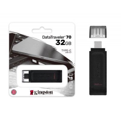 Pendrive 64GB Kingston DataTraveler 70 USB Tipo-C