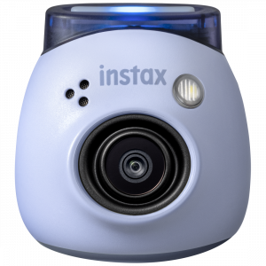 Cámara fotos digital mini Fujifilm Instax Pal, memoria 50 fotos, Bluetooth, azul lavanda