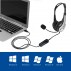 Ewemt Ew3565 Auriculares Usb Con Micrófono