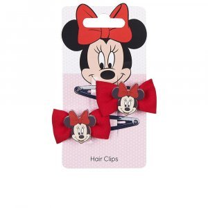 CLIPS LAZO DISNEY #minnie 7,4 x 12 x 2 cm 2 u