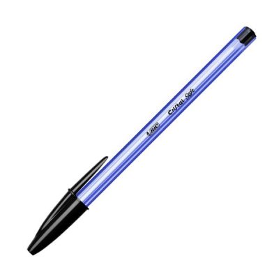 Bolígrafo de Tinta de Aceite Bic Cristal Soft 951433/ Negro