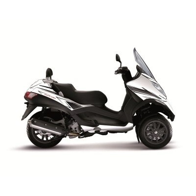 KUTVEK Velocity Graphic Kit White/Black Piaggio 300/500 3PI050205