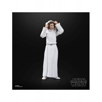 Figura hasbro star wars a new hope the black series princess leia organa