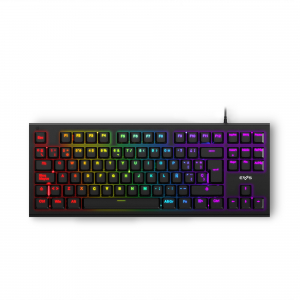 Energy Sistem Gaming Keyboard ESG K6 Mechanik (Teclado mecánico TKL, USB, efectos