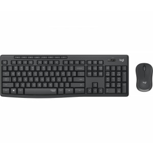 Teclado y Ratón Inalámbricos Logitech Silent Touch MK295 Grafito