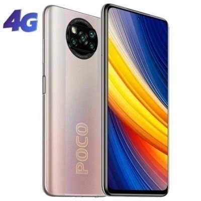 Smartphone Xiaomi PocoPhone X3 Pro 6GB/ 128GB/ 6.67/ Bronce Metálico