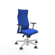 Piqueras y Crespo Albacete direcci?n sincro bali azul brazos 1D blancos base blanca ruedas 65 engomadas