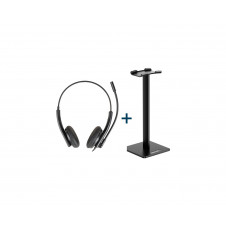 iggual Kit auriculares ENC3030 + soporte SA22