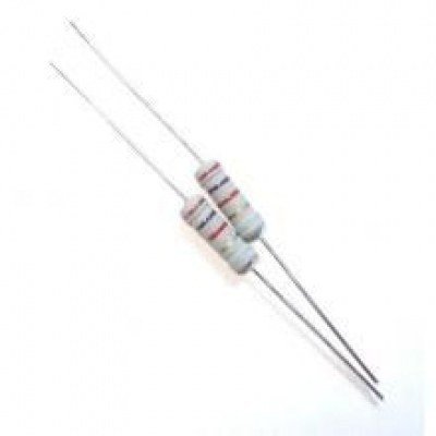 0R39 1/2W Resistencia Oxido Metal 0,39 Ohm 1/2W