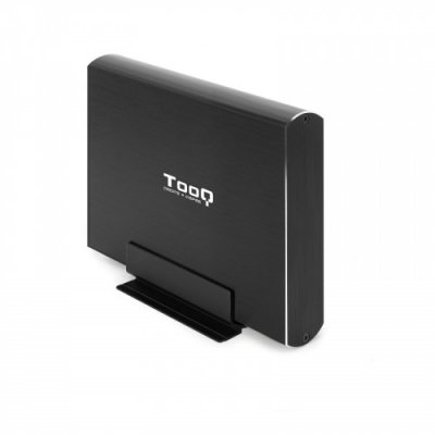 TooQ TQE-3531B caja para disco duro externo 3.5 Caja de disco duro (HDD) Negro