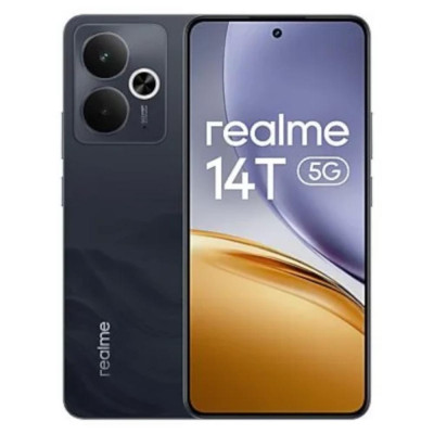 Telefono movil smartphone realme 14t 5g 6.67 pulgadas - 8gb - 256gb - negro
