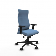 Piqueras y Crespo Albacete direcci?n sincro bali azul cielo brazos 2D base nailon ruedas 65 nailon