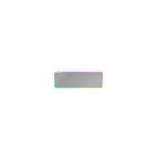 Mars Gaming Alfombrilla gaming rgb XXL Blanco, Plata